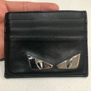 Fendi Monster Card Case:USED